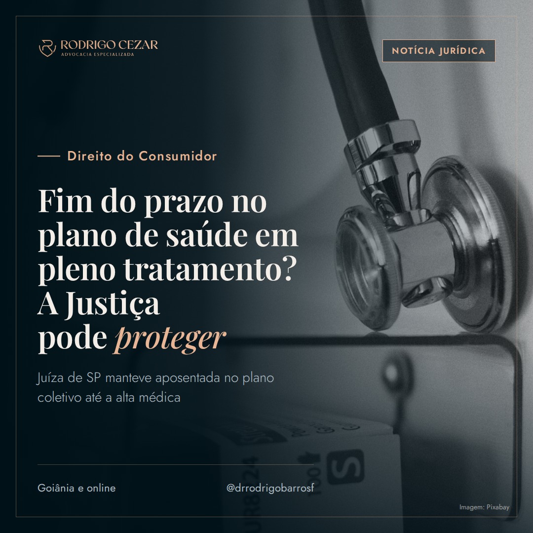 Justiça de SP manda manter aposentada no plano de saúde até a alta médica