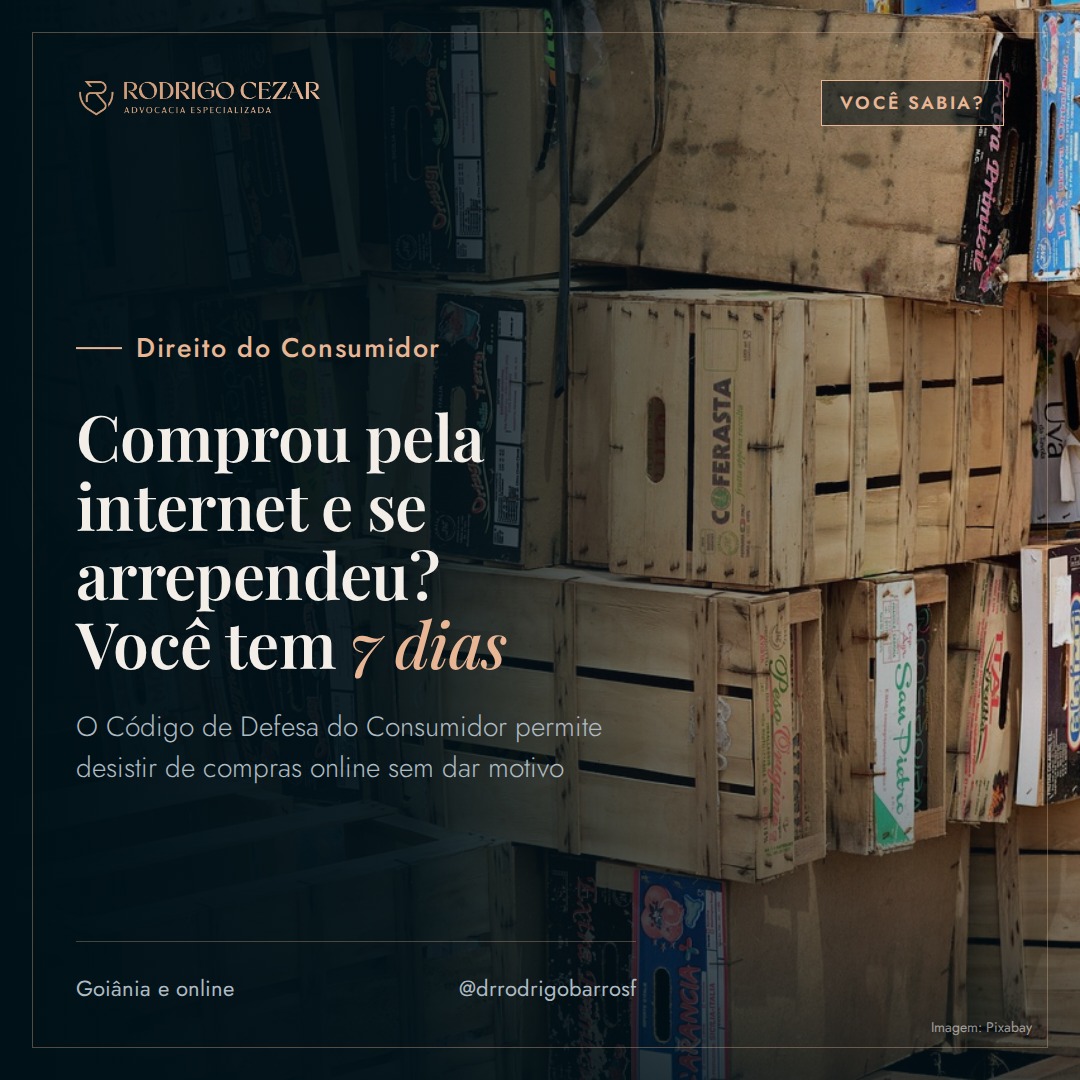 Você sabia? Compras pela internet podem ser desfeitas em até 7 dias