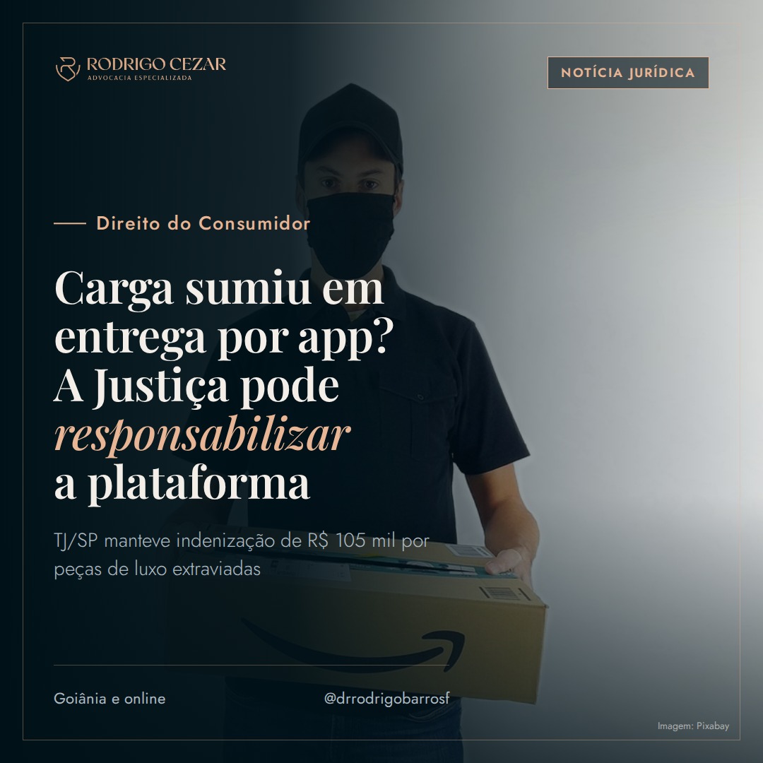 Plataforma de entregas deve indenizar por carga extraviada, decide TJ/SP