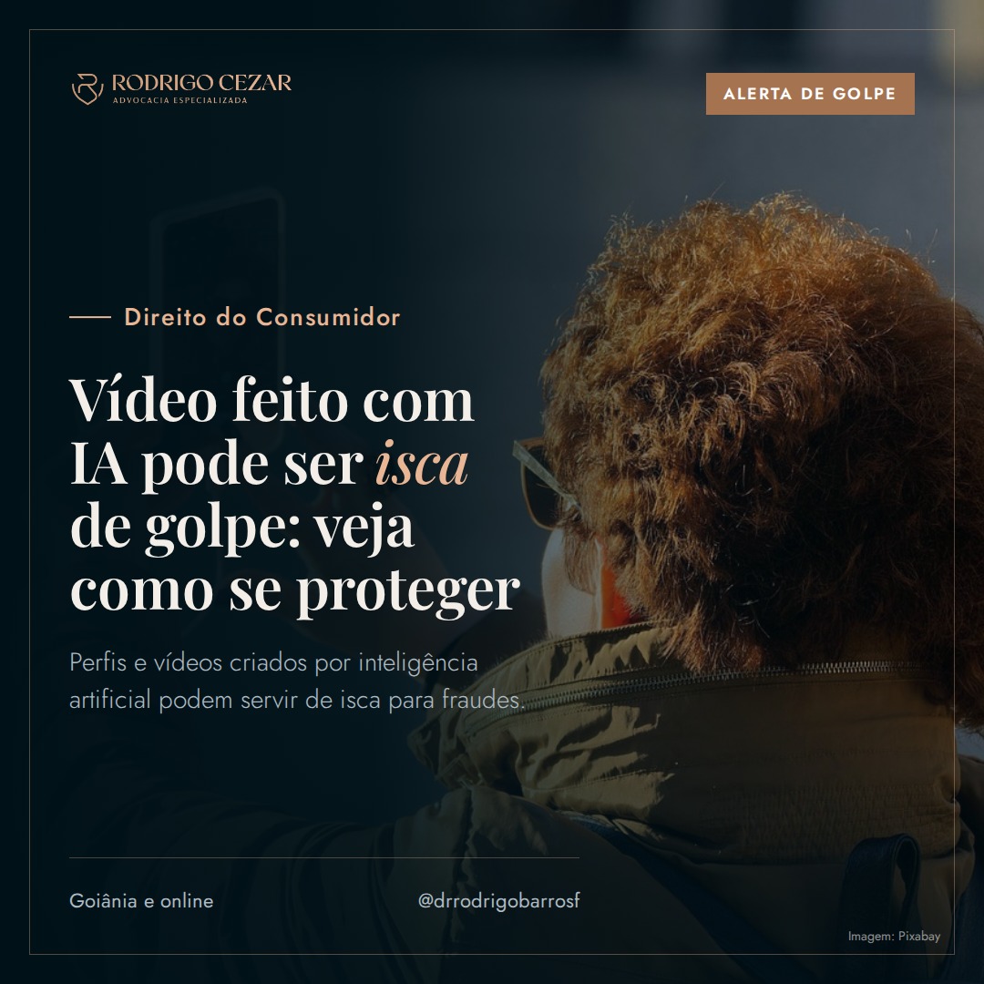 Vídeos feitos com IA podem ser isca de golpe: saiba como se proteger